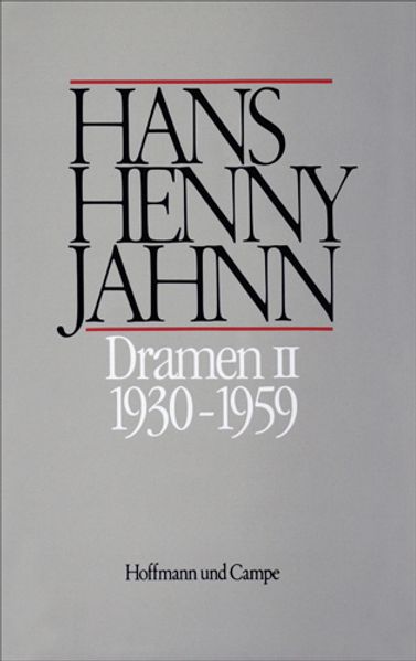 Cover von Werke in Einzelbänden. Hamburger Ausgabe / Dramen II