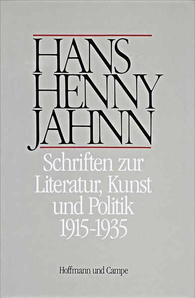 Cover von Werke in Einzelbänden. Hamburger Ausgabe / Schriften zur Kunst, Literatur und Politik