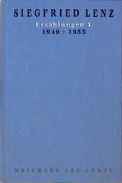 Cover von Werkausgabe in Einzelbänden / Erzählungen 1
