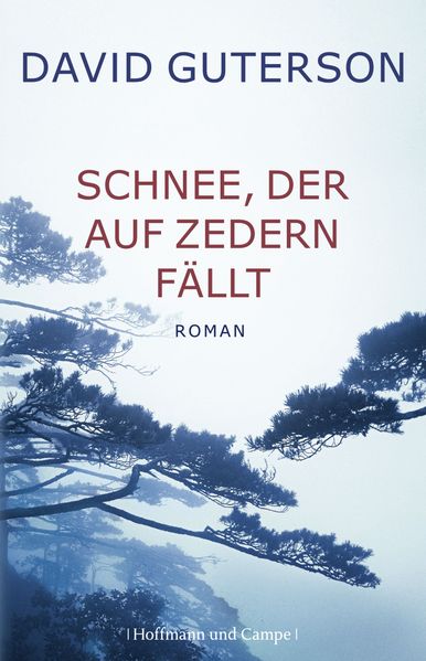 Cover von Schnee, der auf Zedern fällt
