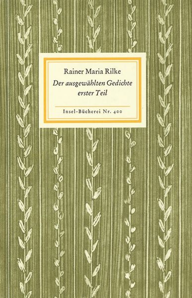 Cover von Der ausgewählten Gedichte erster Teil