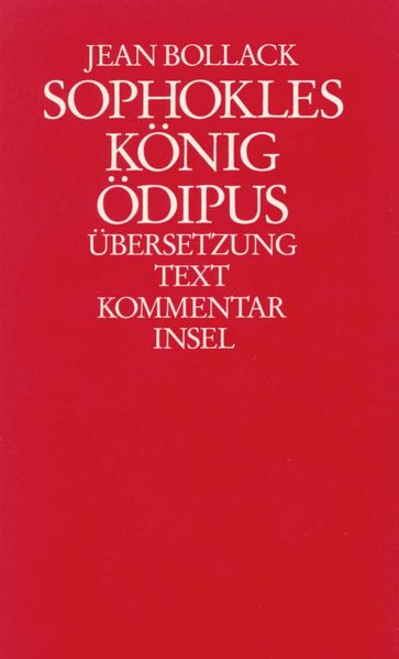 Cover von Sophokles. König Ödipus. Zwei Bände