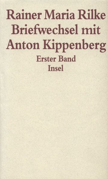 Cover von Briefwechsel mit Anton Kippenberg 1906–1926