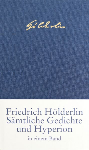 Cover von Sämtliche Gedichte und ›Hyperion‹