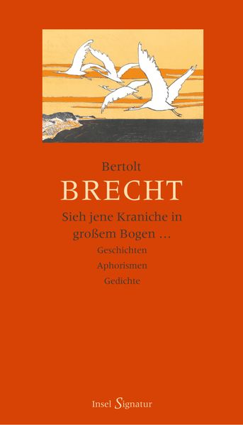 Cover von Â»Sieh jene Kraniche in großem Bogen …Â«