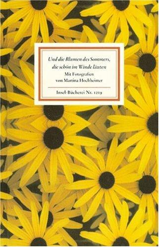 Cover von »Und die Blumen des Sommers, die schön im Winde läuten«
