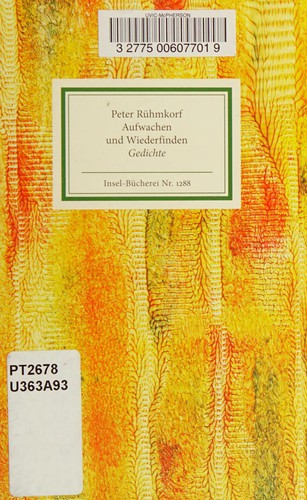 Cover von Aufwachen und Wiederfinden