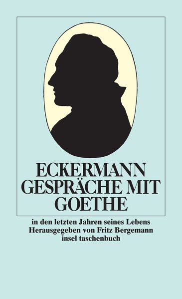 Cover von Gespräche mit Goethe in den letzten Jahren seines Lebens
