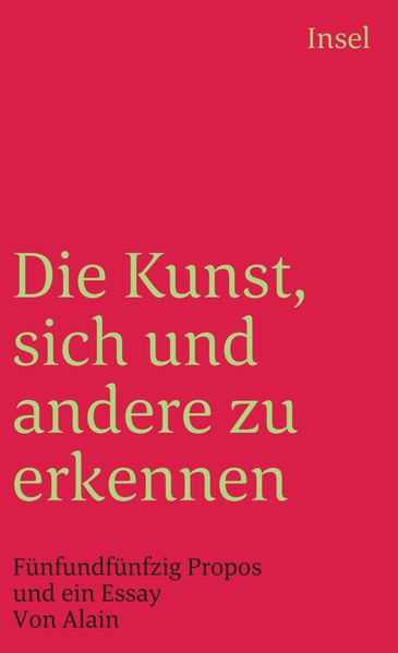 Cover von Die Kunst, sich und andere zu erkennen