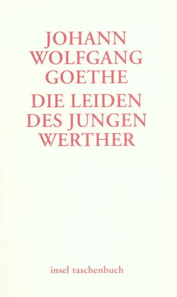 Cover von Die Leiden des jungen Werther