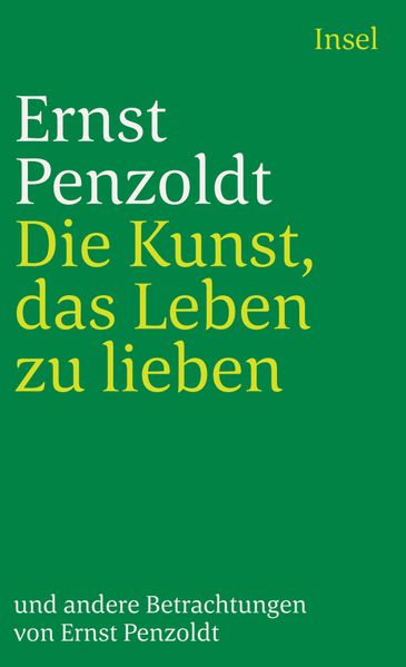 Cover von Die Kunst, das Leben zu lieben, und andere Betrachtungen