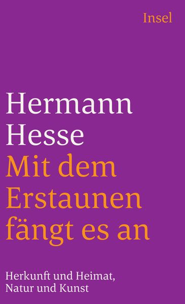 Cover von Mit dem Erstaunen fängt es an