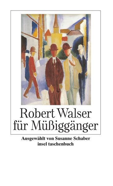 Cover von Robert Walser für Müßiggänger