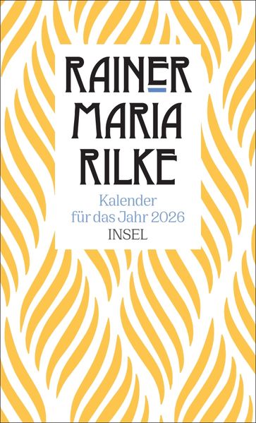 Cover von Rainer Maria Rilke – Insel-Kalender für das Jahr 2026
