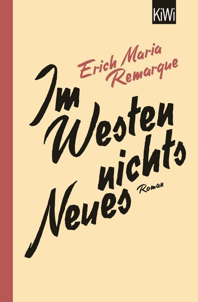 Cover von Im Westen nichts Neues
