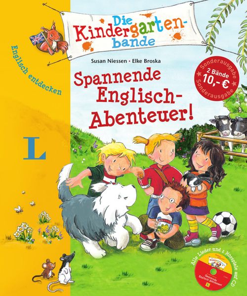 Cover von Spannende Englisch-Abenteuer! – Buch mit Audio-CD und Gratis-Downloads