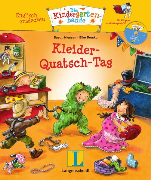Cover von Kleider-Quatsch-Tag – Buch mit Hörspiel-CD