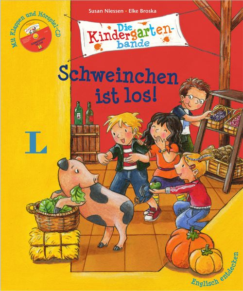 Cover von Schweinchen ist los! – Buch mit Hörspiel-CD