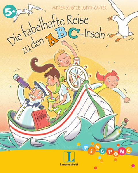Cover von Die fabelhafte Reise zu den ABC-Inseln – Bilderbuch