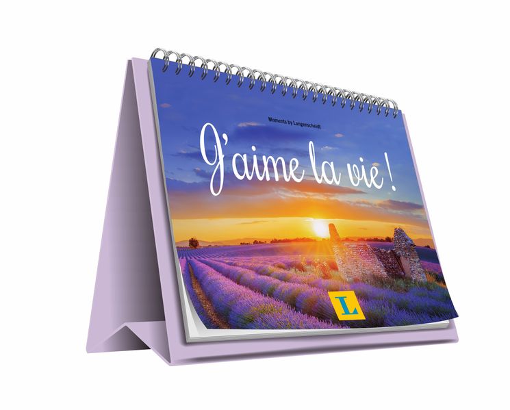 Cover von J’aime la vie ! – Langenscheidt Aufstellbuch