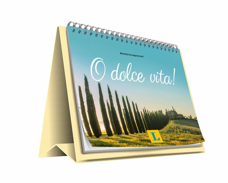 Cover von O dolce vita! – Langenscheidt Aufstellbuch