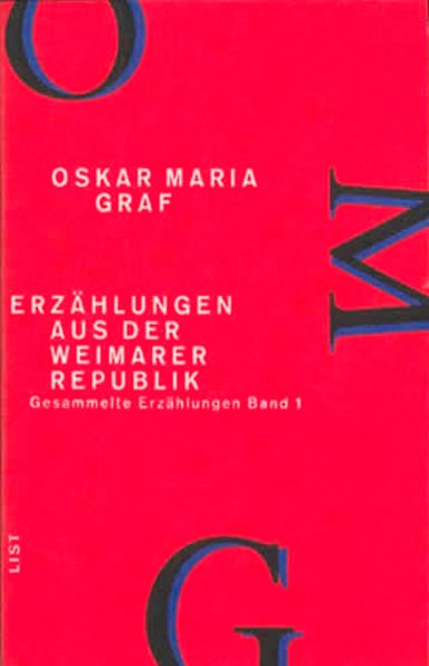 Cover von Erzählungen aus der Weimarer Republik