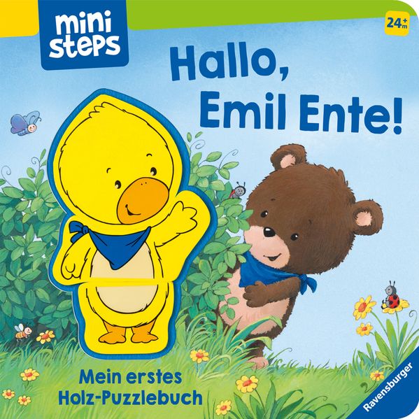 Cover von Hallo, Emil Ente! Mein erstes Holzpuzzle-Buch