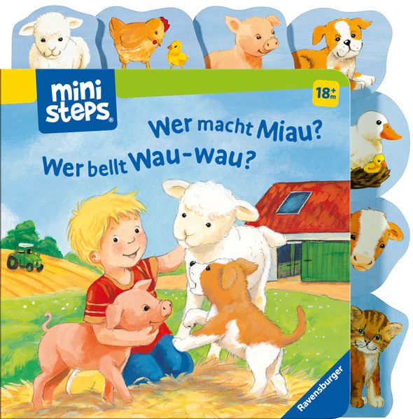 Cover von Wer macht miau? Wer bellt Wau-wau?