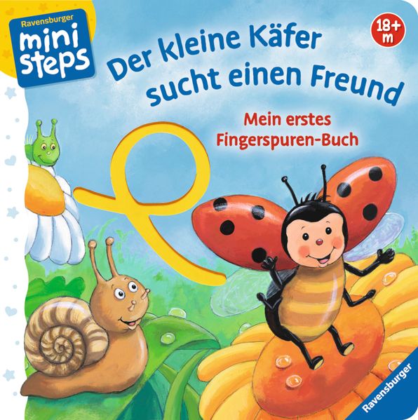 Cover von Mein erstes Fingerspuren-Buch: Der kleine Käfer sucht einen Freund