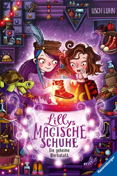 Cover von Lillys magische Schuhe, Band 1: Die geheime Werkstatt