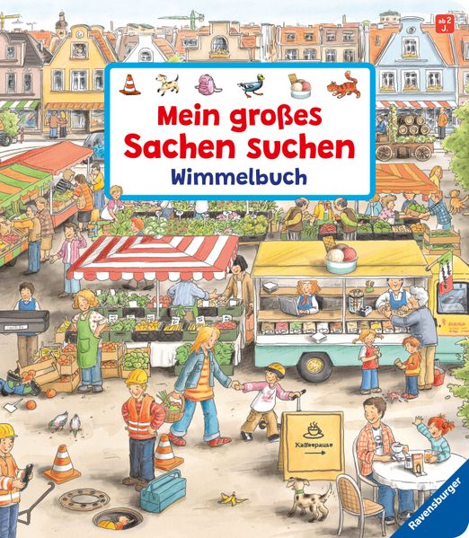 Cover von Mein großes Sachen suchen – Wimmelbuch