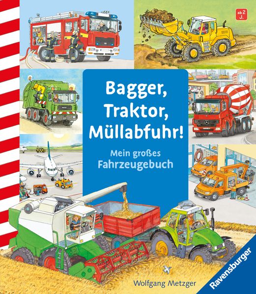 Cover von Bagger, Traktor, Müllabfuhr!