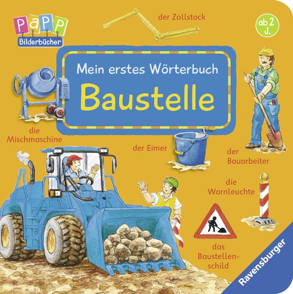 Cover von Mein erstes Wörterbuch: Baustelle