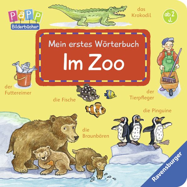 Cover von Mein erstes Wörterbuch: Im Zoo