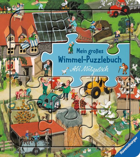 Cover von Mein großes Wimmel-Puzzlebuch