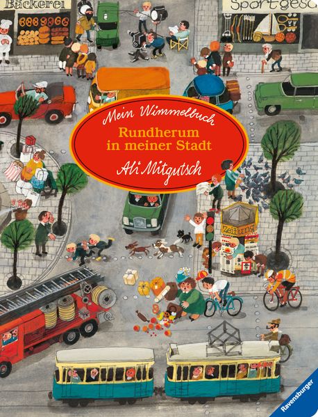 Cover von Mein Wimmelbuch: Rundherum in meiner Stadt