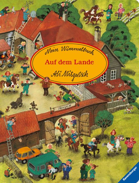 Cover von Mein Wimmelbuch: Auf dem Lande