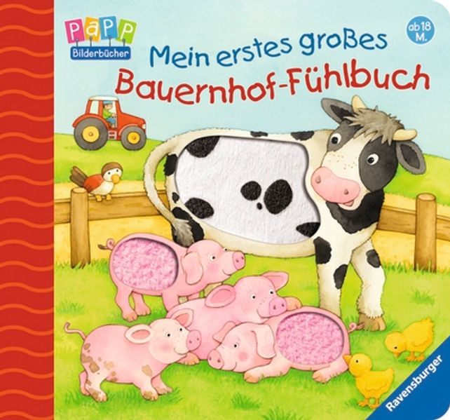 Cover von Mein erstes großes Bauernhof-Fühlbuch