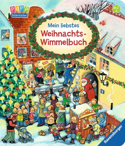 Cover von Mein liebstes Weihnachts-Wimmelbuch