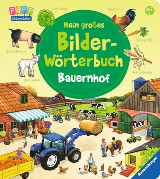 Cover von Mein großes Bilder-Wörterbuch: Bauernhof