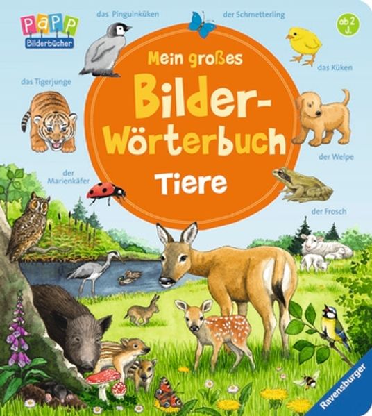 Cover von Mein großes Bilder-Wörterbuch: Tiere