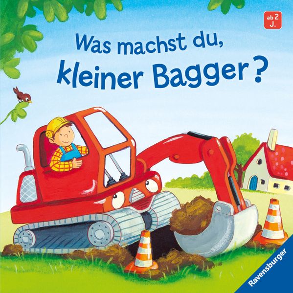 Cover von Was machst du, kleiner Bagger?