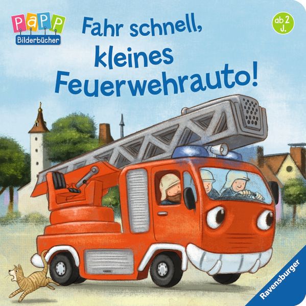 Cover von Fahr schnell, kleines Feuerwehrauto