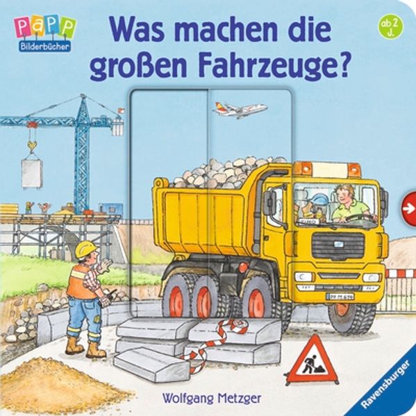 Cover von Was machen die großen Fahrzeuge?