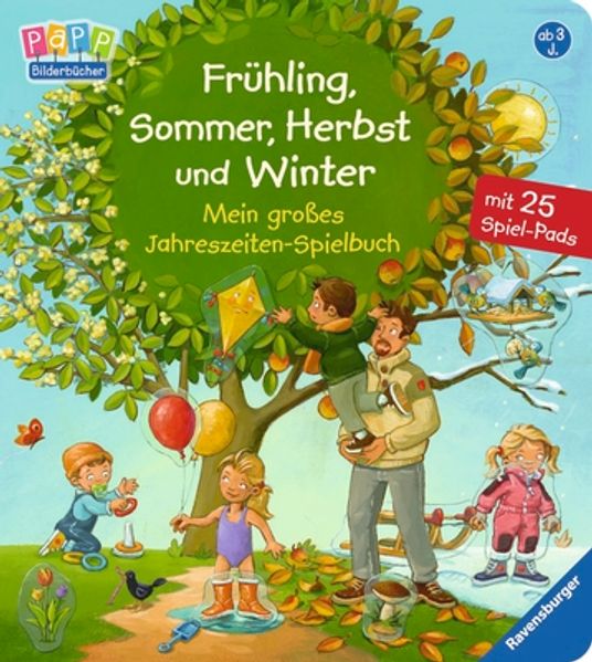 Cover von Frühling, Sommer, Herbst und Winter – Mein großes Jahreszeiten-Spielbuch