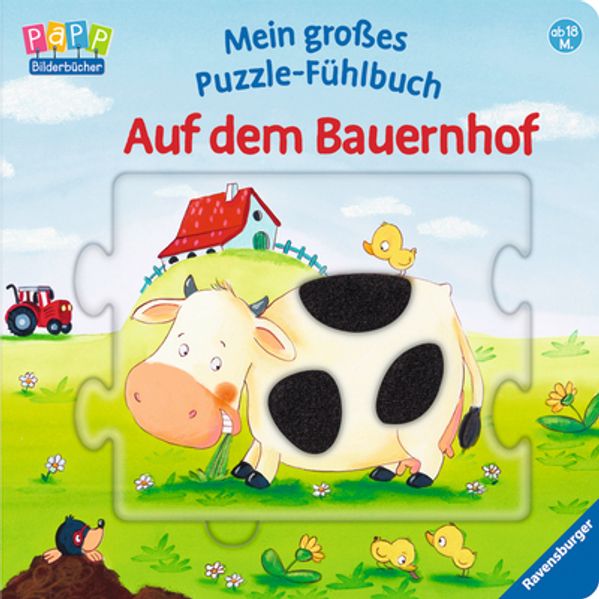 Cover von Mein großes Puzzle-Fühlbuch: Auf dem Bauernhof
