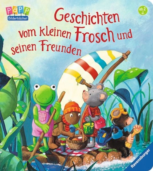 Cover von Geschichten vom kleinen Frosch und seinen Freunden
