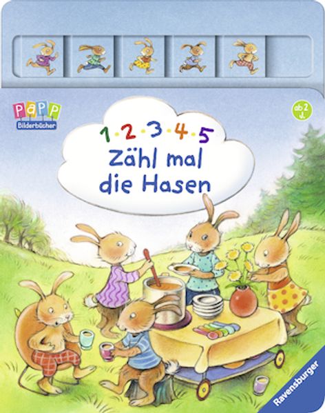 Cover von 1, 2, 3, 4, 5: Zähl mal die Hasen
