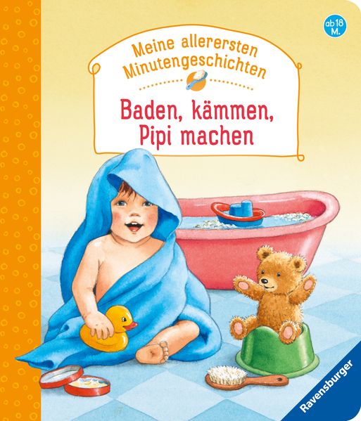 Cover von Baden, kämmen, Pipi machen