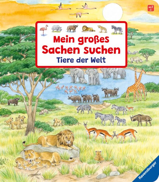 Cover von Mein großes Sachen suchen: Tiere der Welt